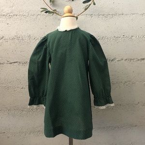 Kate Greenaway polka dot dress